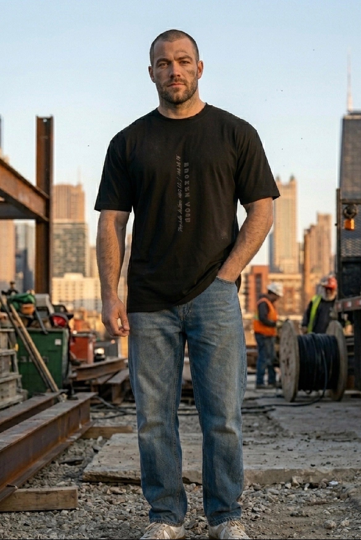 Desolate Nature | Men’s Casual Heavyweight T-Shirt