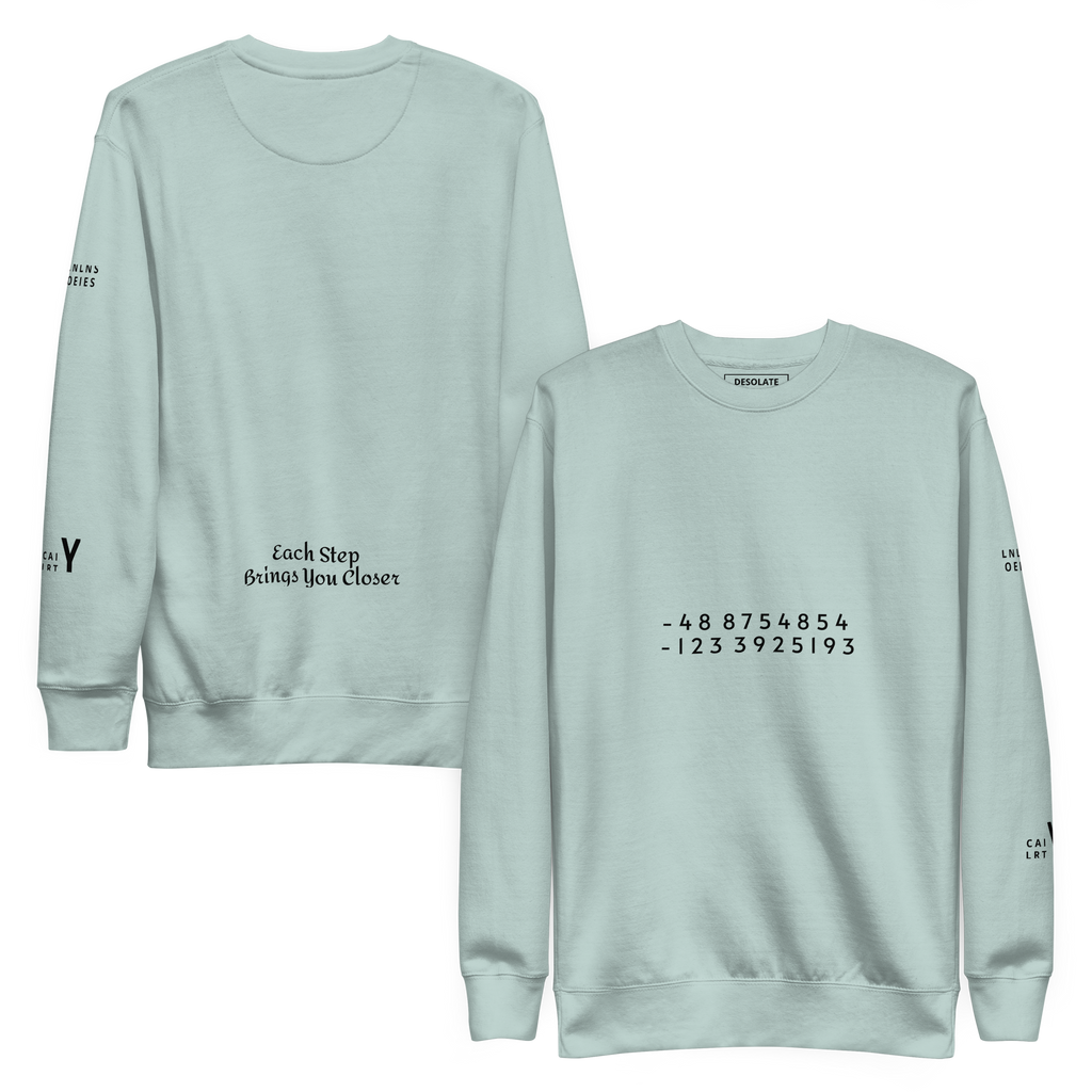 Heavyweight Crewneck - Desolate Nature