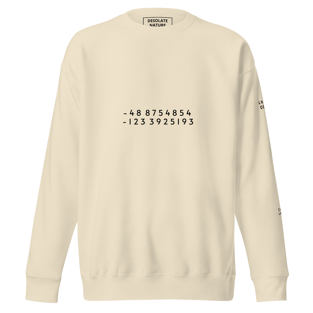 Heavyweight Crewneck - Desolate Nature