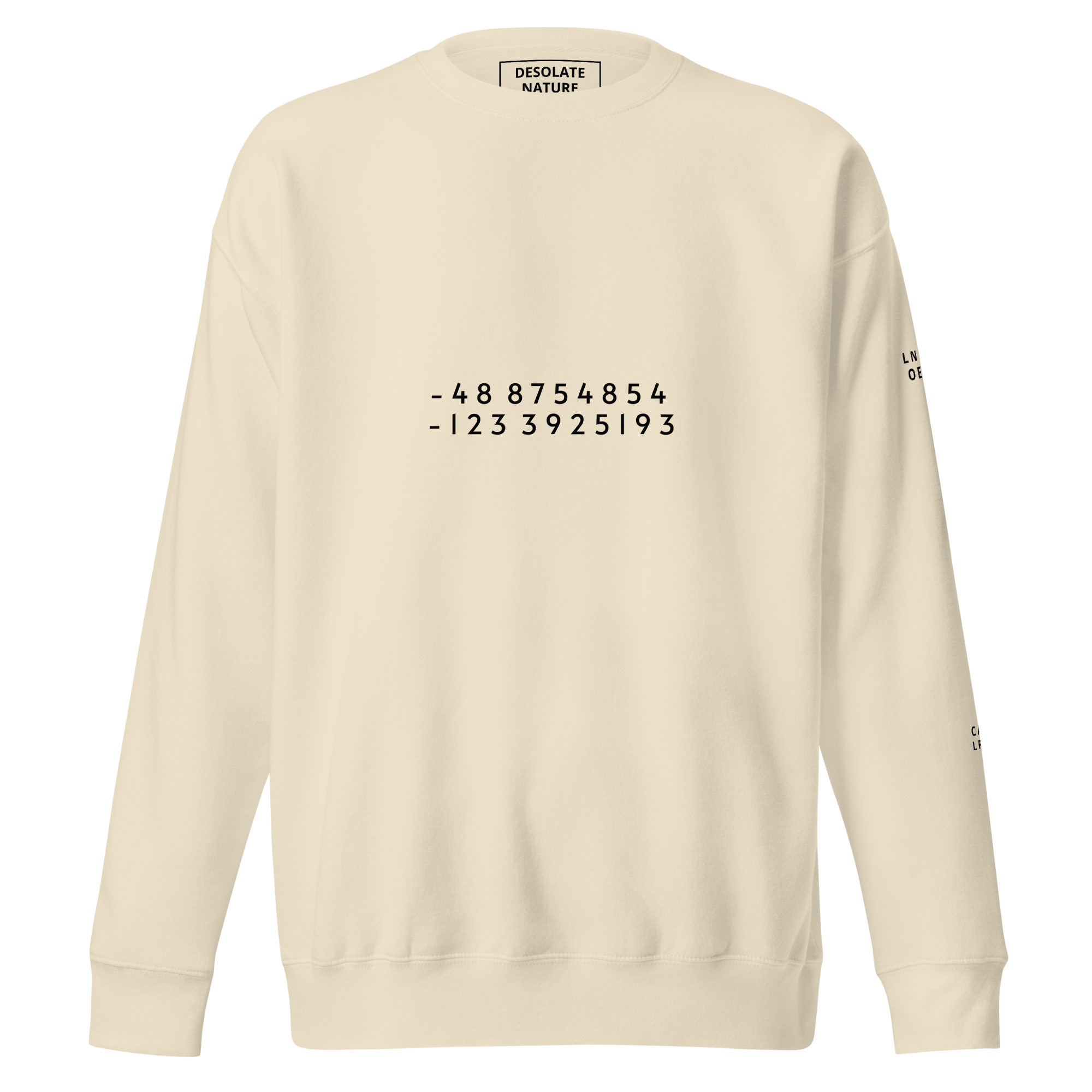Heavyweight Crewneck - Desolate Nature
