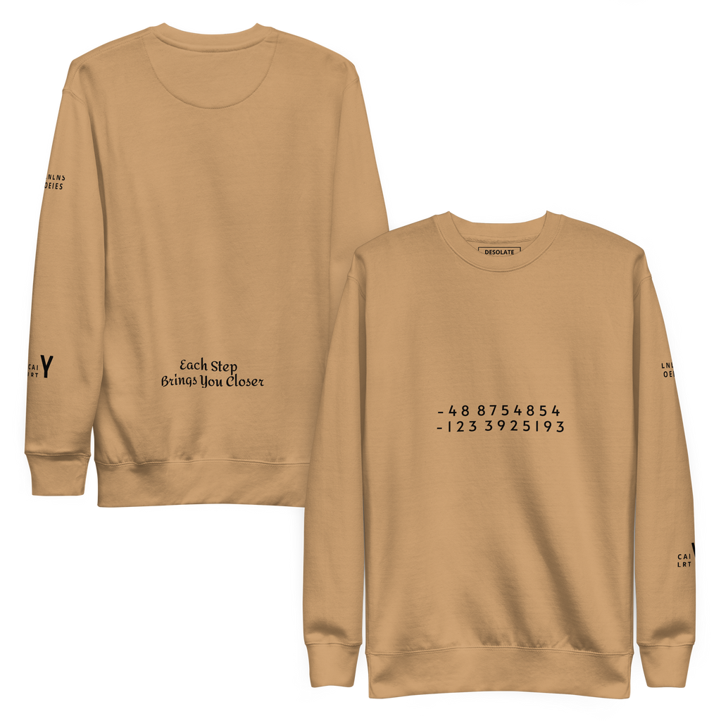 Heavyweight Crewneck - Desolate Nature