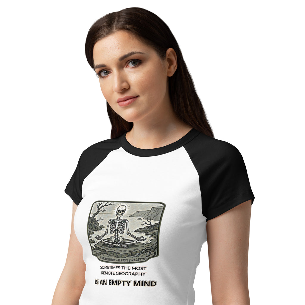 The Empty Mind Baby tee - Desolate Nature