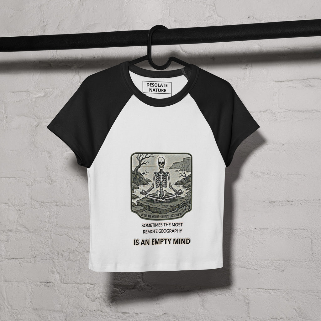 The Empty Mind Baby tee - Desolate Nature
