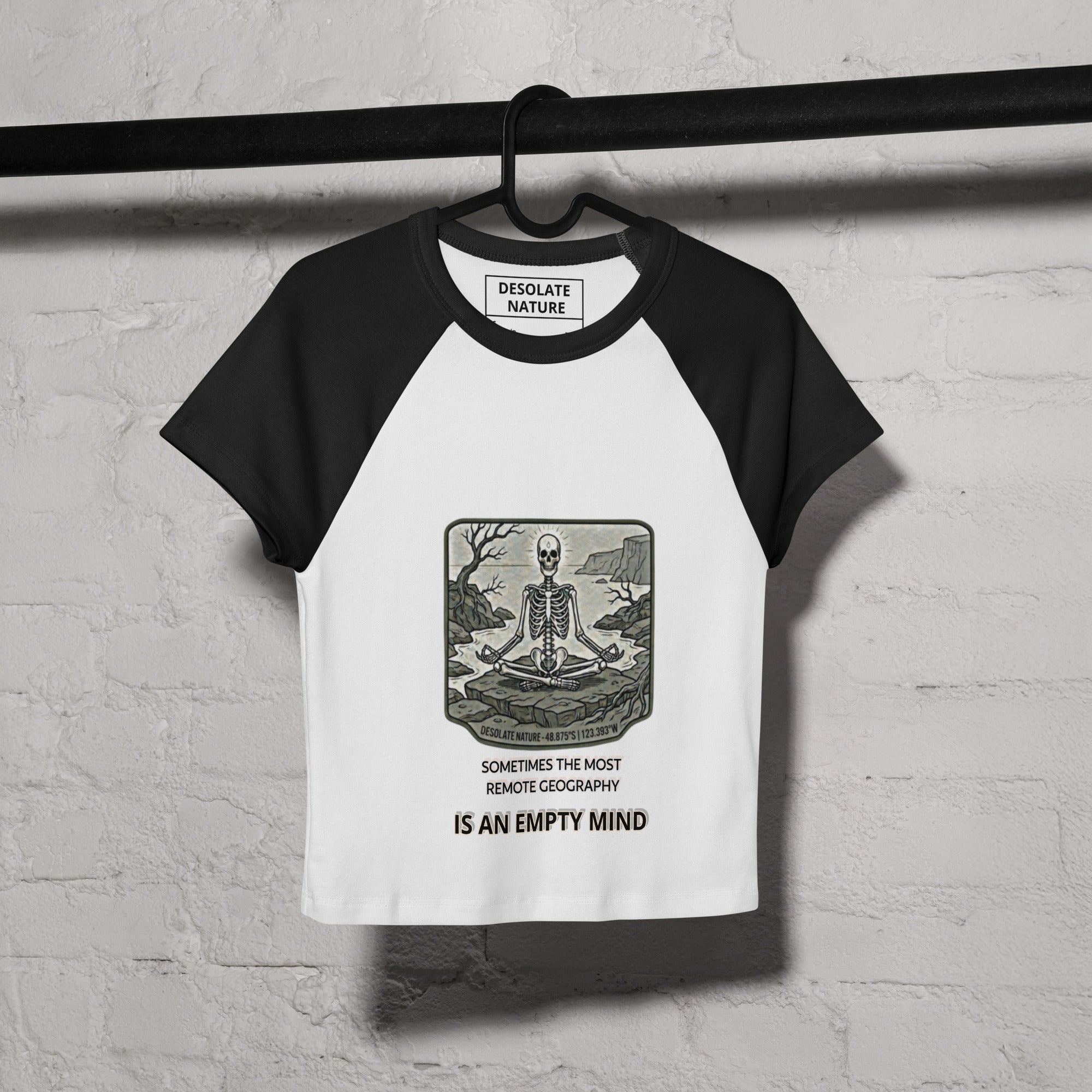 The Empty Mind Baby tee - Desolate Nature