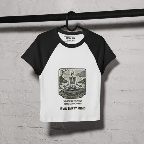The Empty Mind Baby tee - Desolate Nature