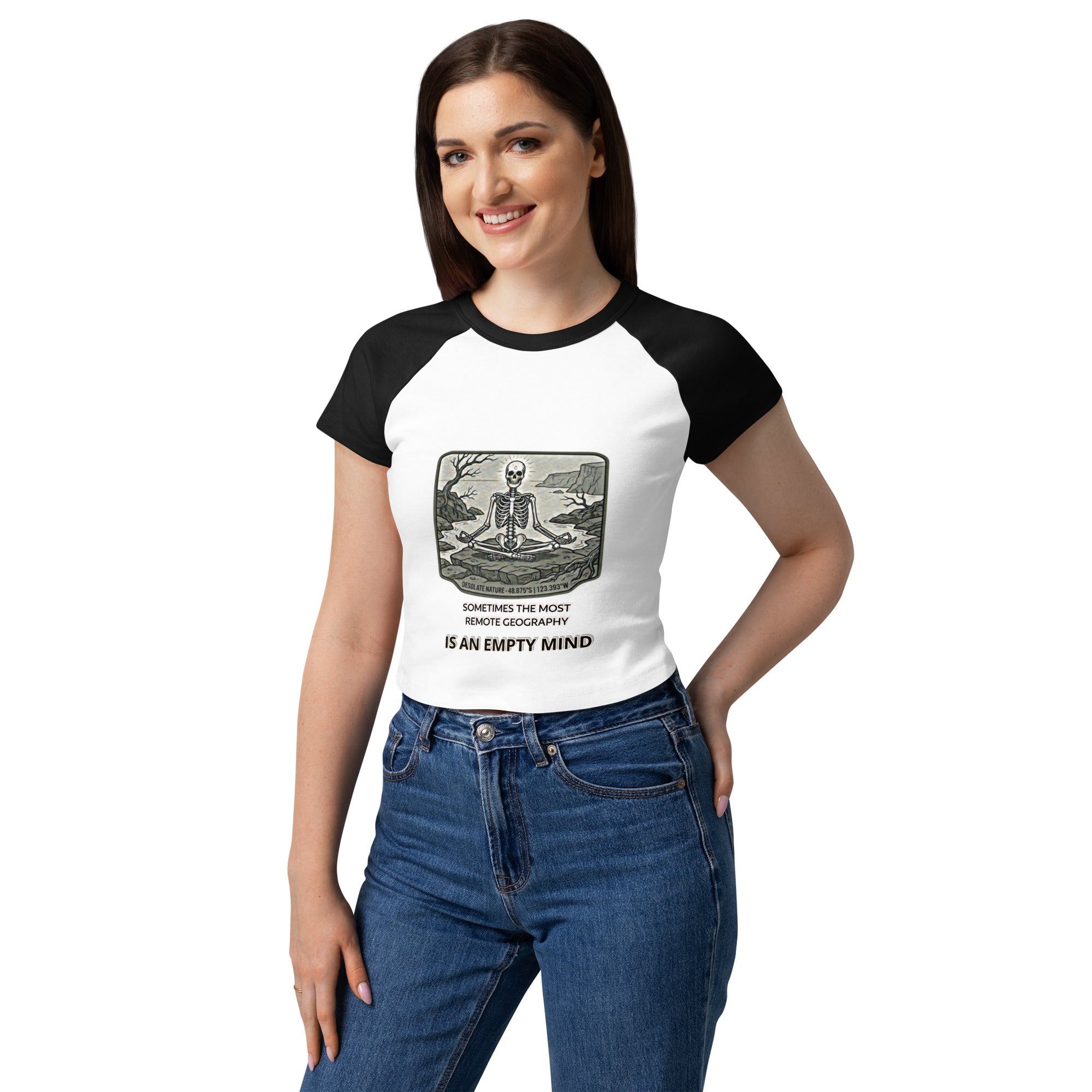 The Empty Mind Baby tee - Desolate Nature